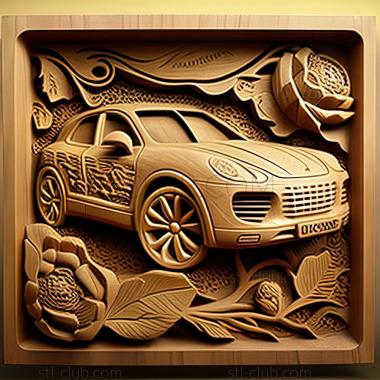 3D мадэль Porsche Cayenne (STL)